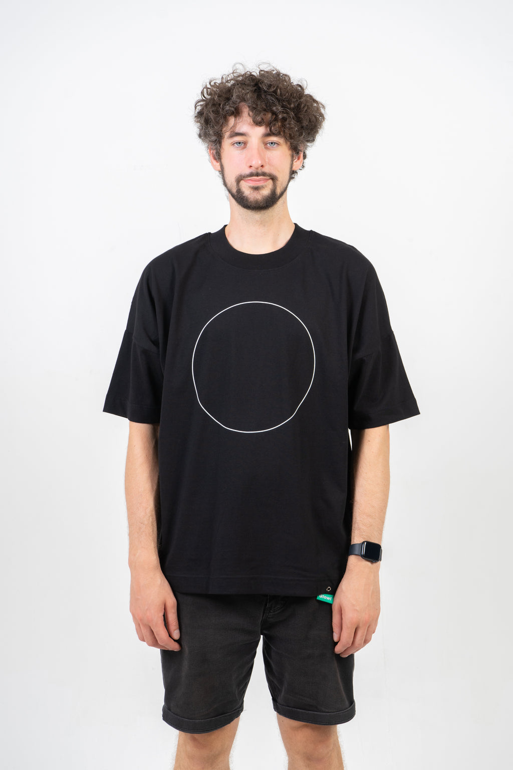 Unisex Tričko KRUŽNICA čierne