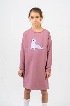 Detské Šaty TULEŇ rosé