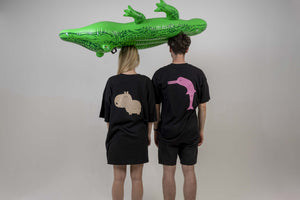 Unisex tričko-šaty KAPYBARA