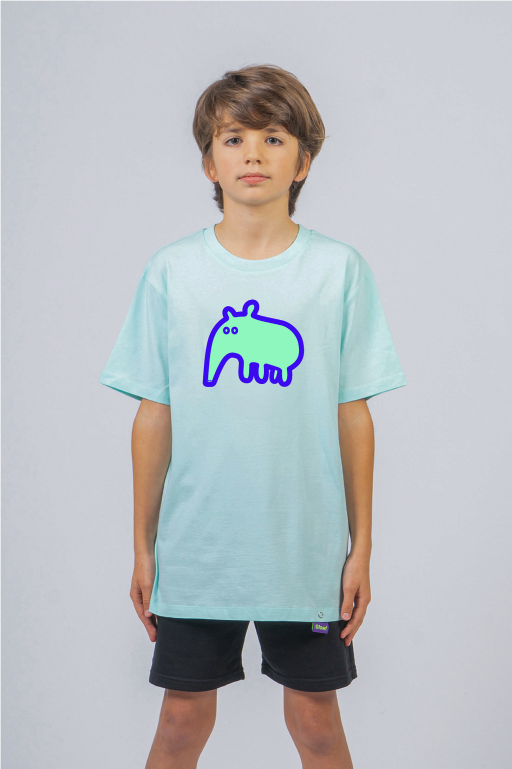 Detské Tričko TAPÍR mint