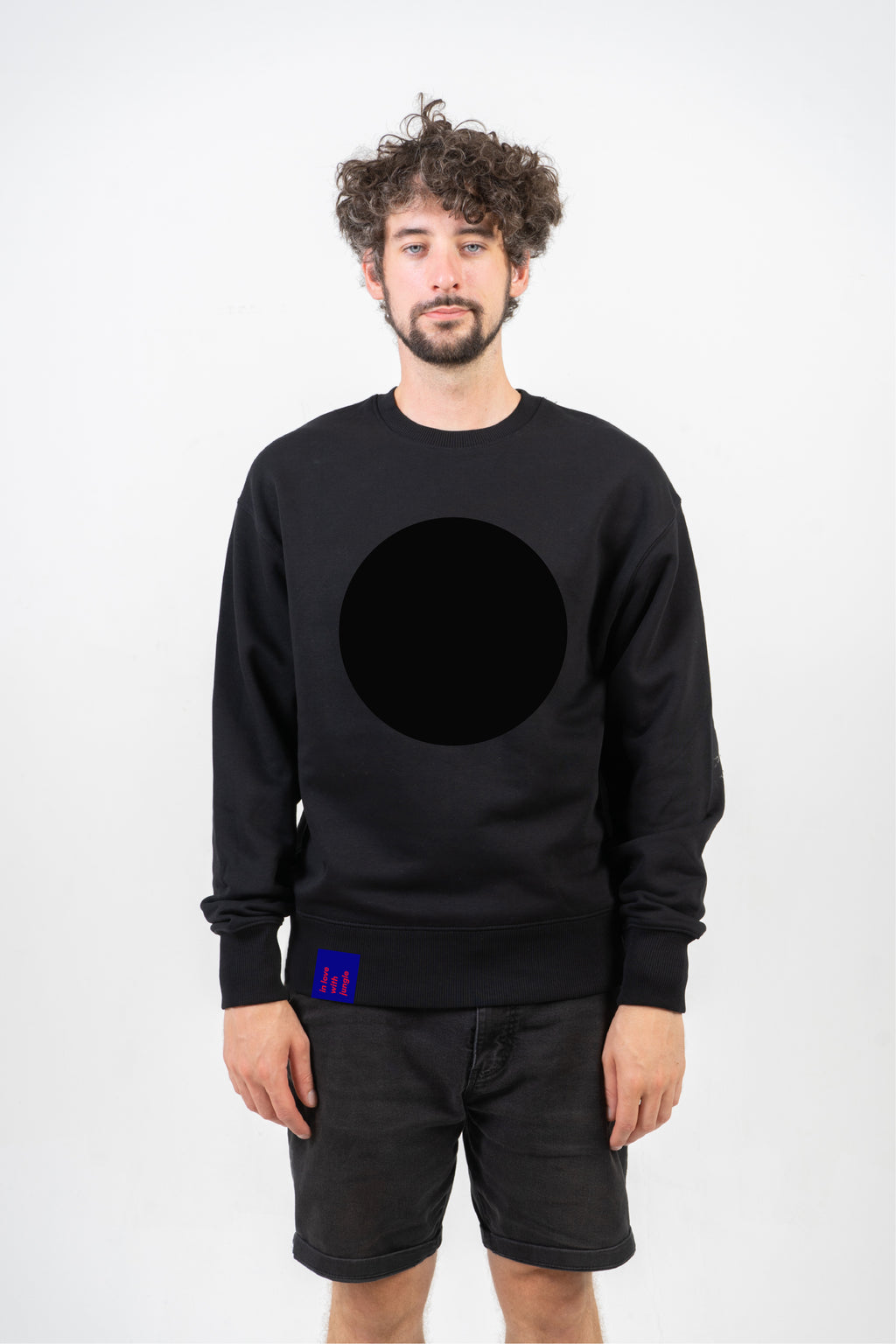 Unisex Mikina KRUH Čierna