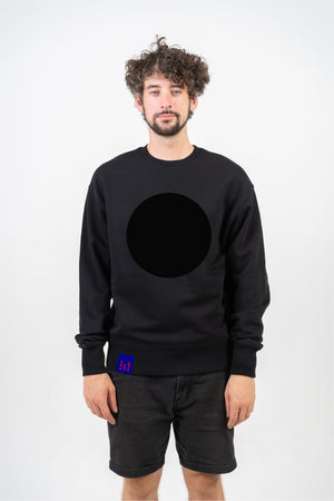 Unisex Mikina KRUH Čierna
