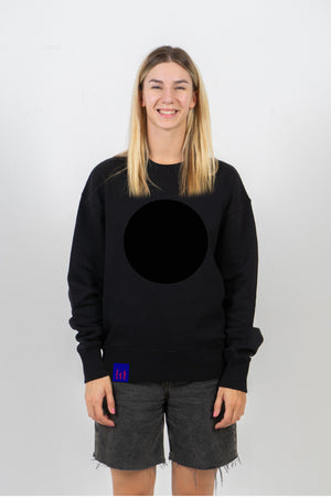 Unisex Mikina KRUH Čierna
