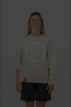 Unisex Mikina KRUŽNICA Béžová