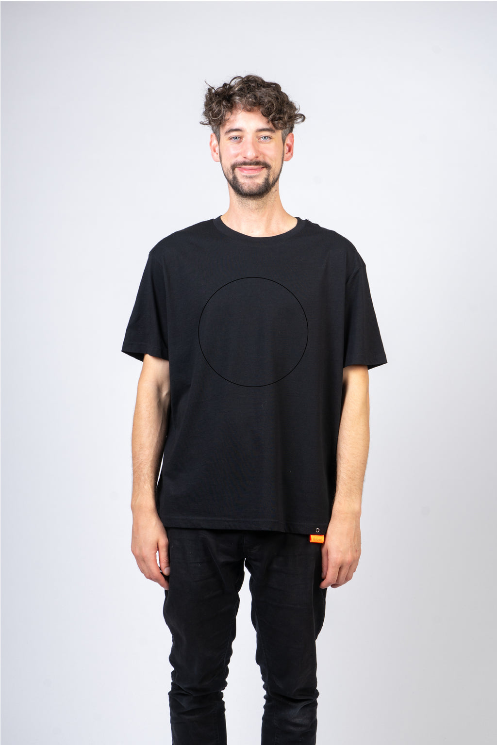 Unisex Tričko KRUŽNICA Čierne.