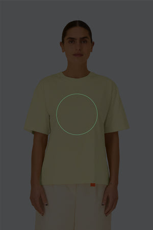 Unisex Tričko KRUŽNICA Žlté