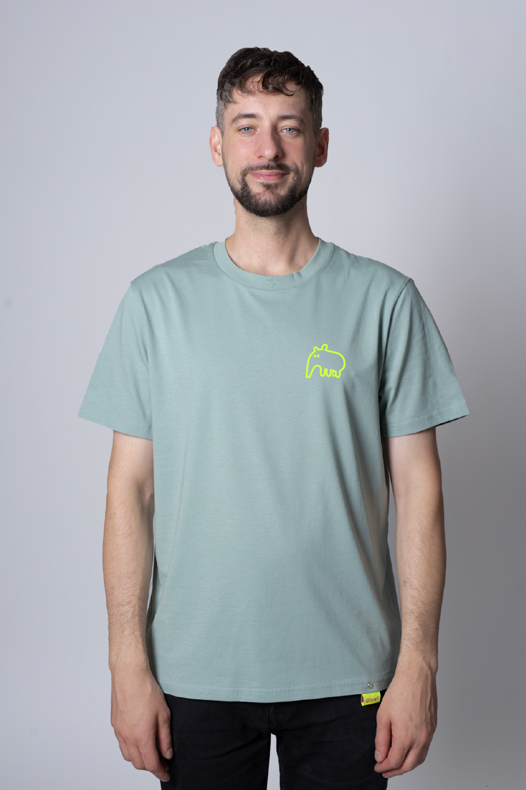 Unisex Tričko TAPÍR zelené