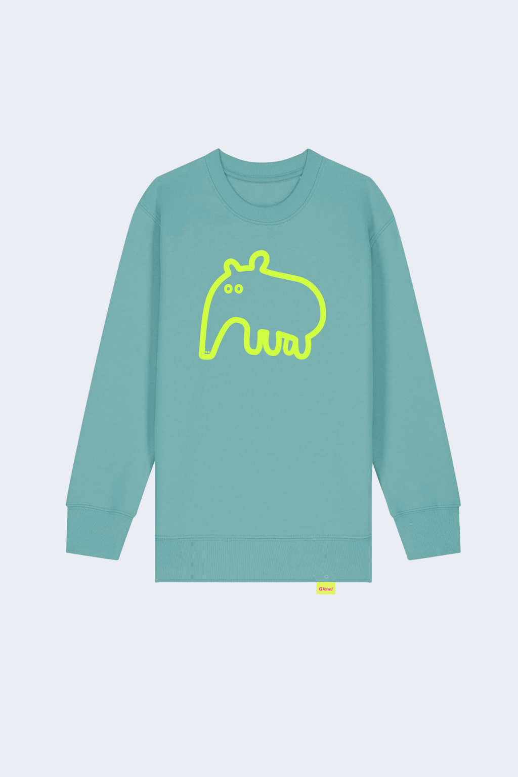 Detská Mikina TAPÍR zelená