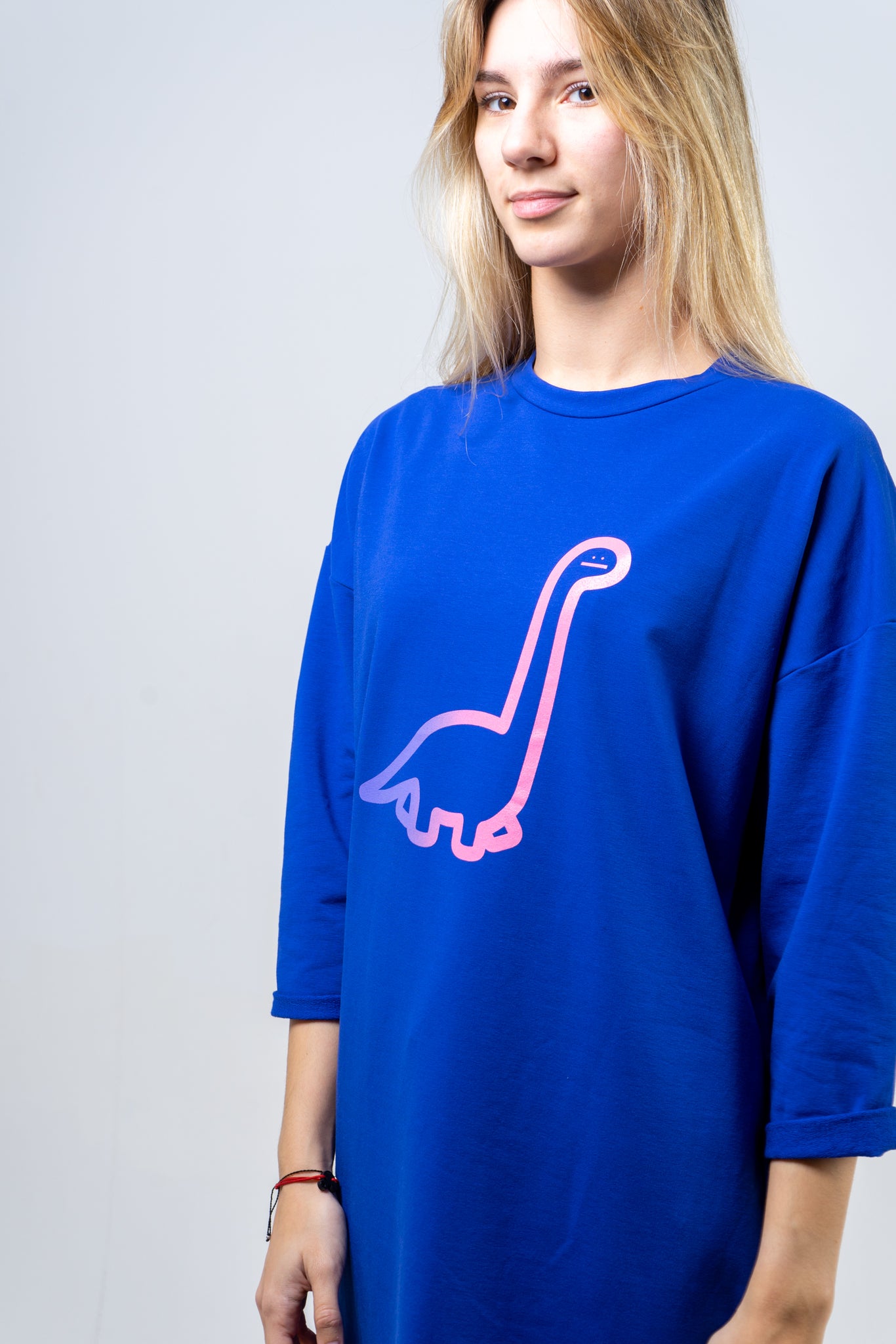 Dámske Šaty BRONTOSAURUS Modré