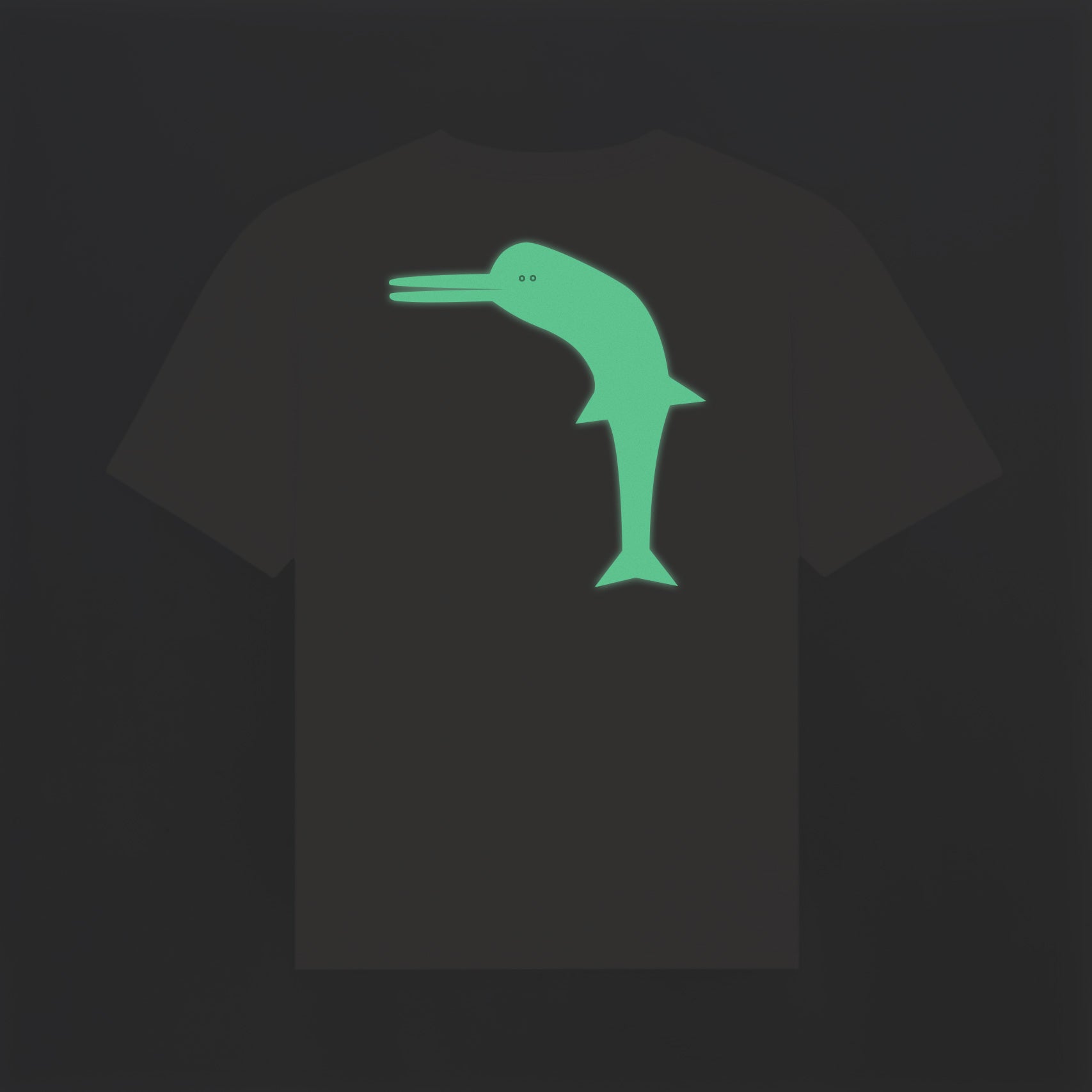 Unisex tričko Delfín